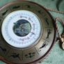 Vintage Zodiac Barometer Hygrometer Wall Hanging West Germany Image 4