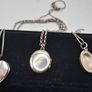 sterling silver locket necklace Image 5