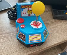 Namco plug and play Ms Pacman, Galaga, Xevious, Mappy.