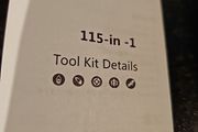 115 in 1 Tool Kit