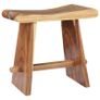 Stool Solid Suar Wood and Polyresin Image 10