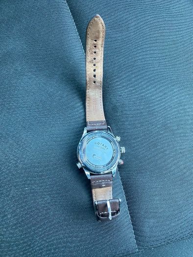 Rotary Men's Chronograph Pilot Style Watch (Model GS03642/05)