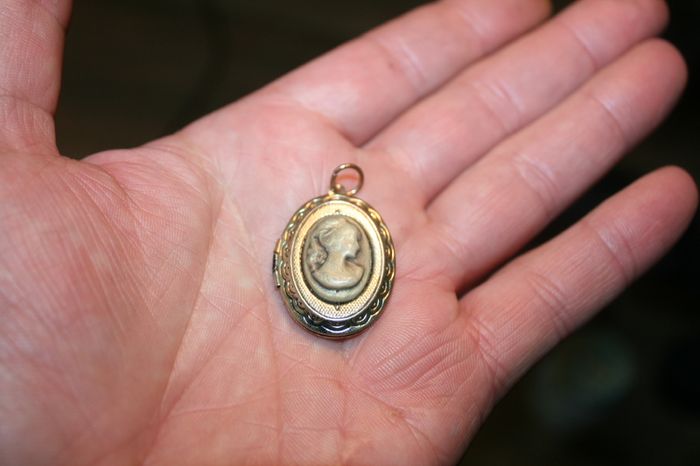 Cameo Locket Pendant