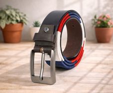Unisex Genuine Leather Polo Belt Premium Multi-Color Designer Belt Stylish Casual & Formal Waist Belt