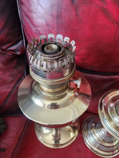 Victorian oil lamps
