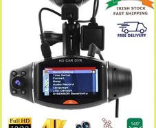 Car DVR Video Recorder Camera Front and Rear GPS HD