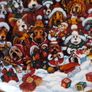 SALE!  Franklin Mint SANTA PAWS Limited Edition Christmas Plate with Dogs and some Cats Image 5