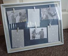 White Sparkly Picture Frame
