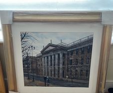Framed painting of GPO