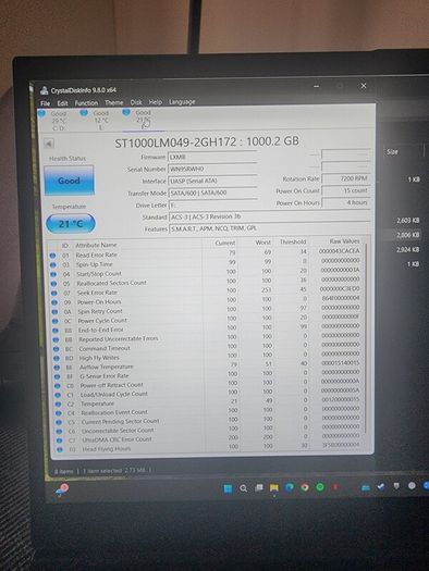 1TB External Hard Drive USB 3.0 Like New Barely Used