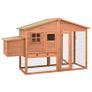 Chicken Coop with Nest Box Solid Fir Wood Image 3