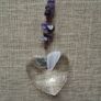 Suncatcher,Window decor,Home decor,Gift,February Birthstone,Amethyst Image 3