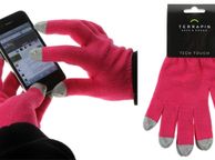 main image for ad Tech Touch Iphone Htc Samsung Gloves W/ Silver Coated Nylon Fibre Tips