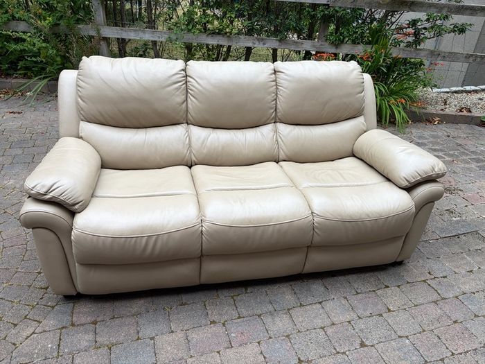 leather couch