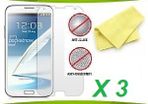 3 X Anti-Glare Matte Screen Protector For Samsung Galaxy Note II 2 Cover N7100