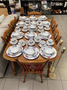 Dining table and chairs