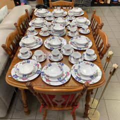 Dining table and chairs