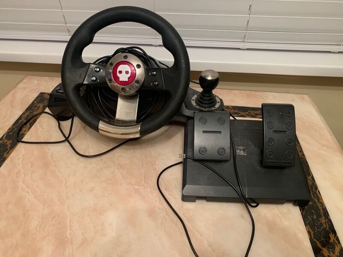 Numskull Multi Format Pro Steering Wheel+Pedals B (PC/XBO/PS4)