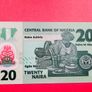 Nigeria  20   Naira 2022   Polymer / Plastic  ( Uncirculated. ) Image 2