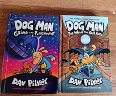 Dog Man Books.  Two