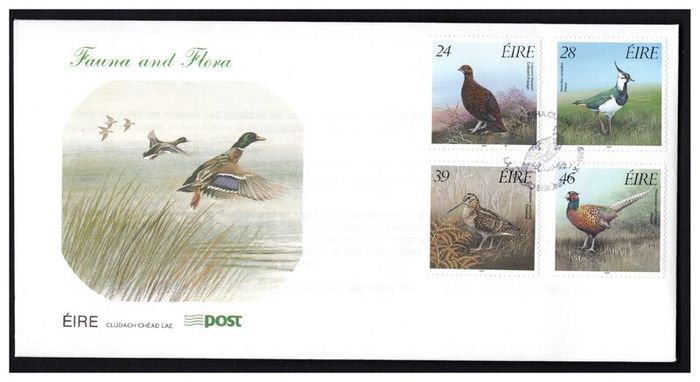 Collection 1989 Ireland Commemorative Stamps An Post First Day Cover (FDC). Collection of 11 covers.