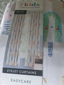 2 pairs of kids curtains new in packaging