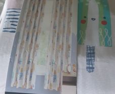 2 pairs of kids curtains new in packaging