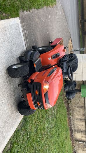 ride on lawnmower