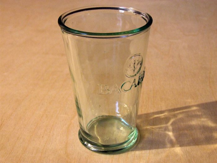 Bacardi glass