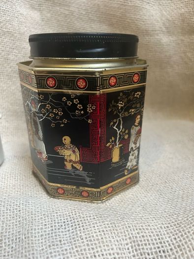 Dublin advertising  Tea Caddy and Jug