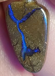 Australian Boulder Opal Pendant 5.55 ct on 925 Silver