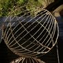 2 Vintage plastic coated wire hanging baskets Image 3