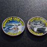Vietnam War Coin Collection - (2) Painted US Kennedy Half Dollar Coins Image 8