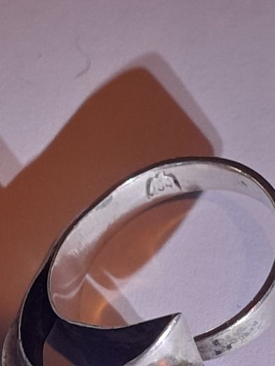 Heavy Navajo sterling silver ring