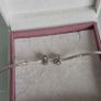 Pandora spacers charms cz sparkly clear set of two perfect condition fully hallmarked Image 2
