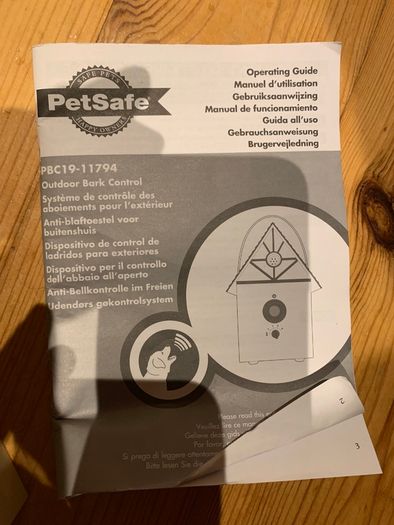 Petsafe Bark Control