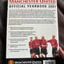Manchester United Official Yearbook 2001 Image 3