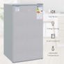 91 Litre Freestanding Under Counter Fridge Freezer with Chiller Box, Reversible Door, Adjustable Thermostat, 47.5cm Wide, Noise Level: Decibels 40 Image 8