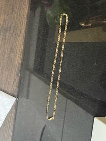Solid 9ct gold -8 grams -21 inches -vintage chain