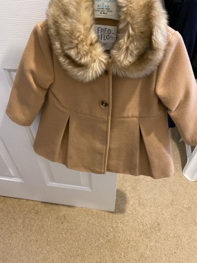 Camel coal for baby girl 12/18 months