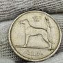 Ireland 1962 6d Sixpence Mint Error Defective Planchet Image 7