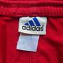red Adidas Vintage retro Adibreak poppers track pants activewear bottoms tracksuit bottoms D6 M/L Image 3