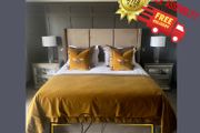 bed frame and headboard