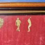 GAA Gaelic Football & Hurling Wall Clock Wood and Brass Irish Sport VGC Working Image 3