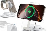 3 in 1 Wireless Charging Station - iPhone, Watch &amp; AirPods - Brand New