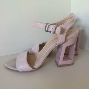 Pink  block heels Sandals UK6