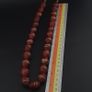Vintage Venetian Style Aventurine Glass Beads Necklace Strand 18 inches Image 6