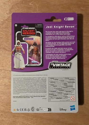 Star Wars Jedi Knight Revan 3.75 " Scale From The New Vintage Wave New & Unopened