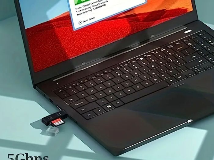 2-in-1 USB 3.0 & 2.0 Card Reader 5Gbps Free inspection