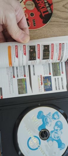 Mario Kart Wii  game and House of Dead